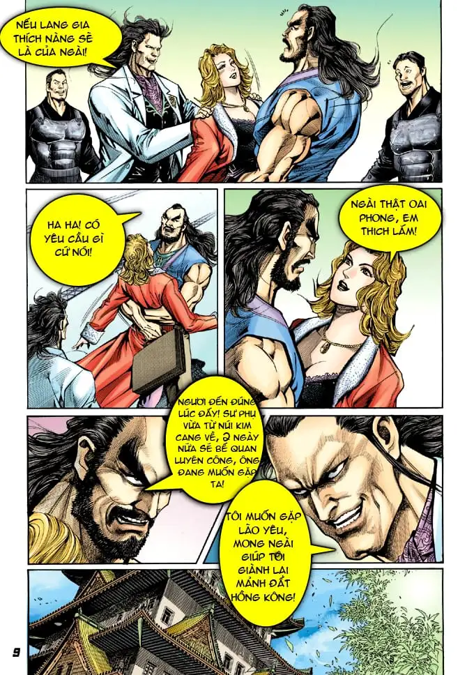 Truyện Tranh Tân Tác Long Hổ Môn trang 4