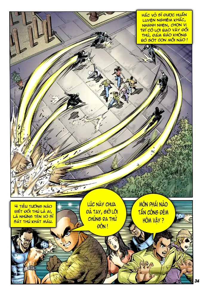 Truyện Tranh Tân Tác Long Hổ Môn trang 4