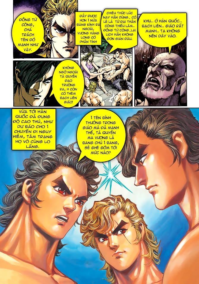 Truyện Tranh Tân Tác Long Hổ Môn trang 4