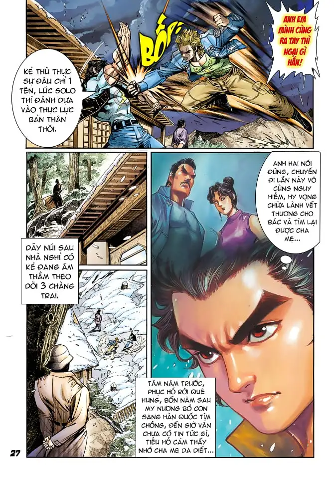 Truyện Tranh Tân Tác Long Hổ Môn trang 4