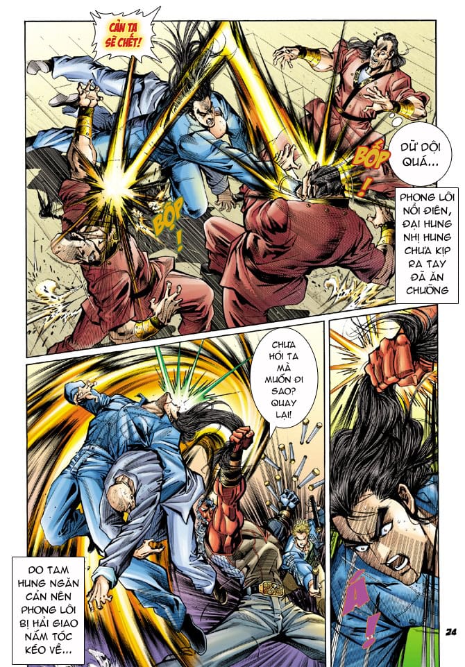 Truyện Tranh Tân Tác Long Hổ Môn trang 4