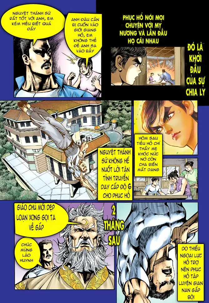 Truyện Tranh Tân Tác Long Hổ Môn trang 4