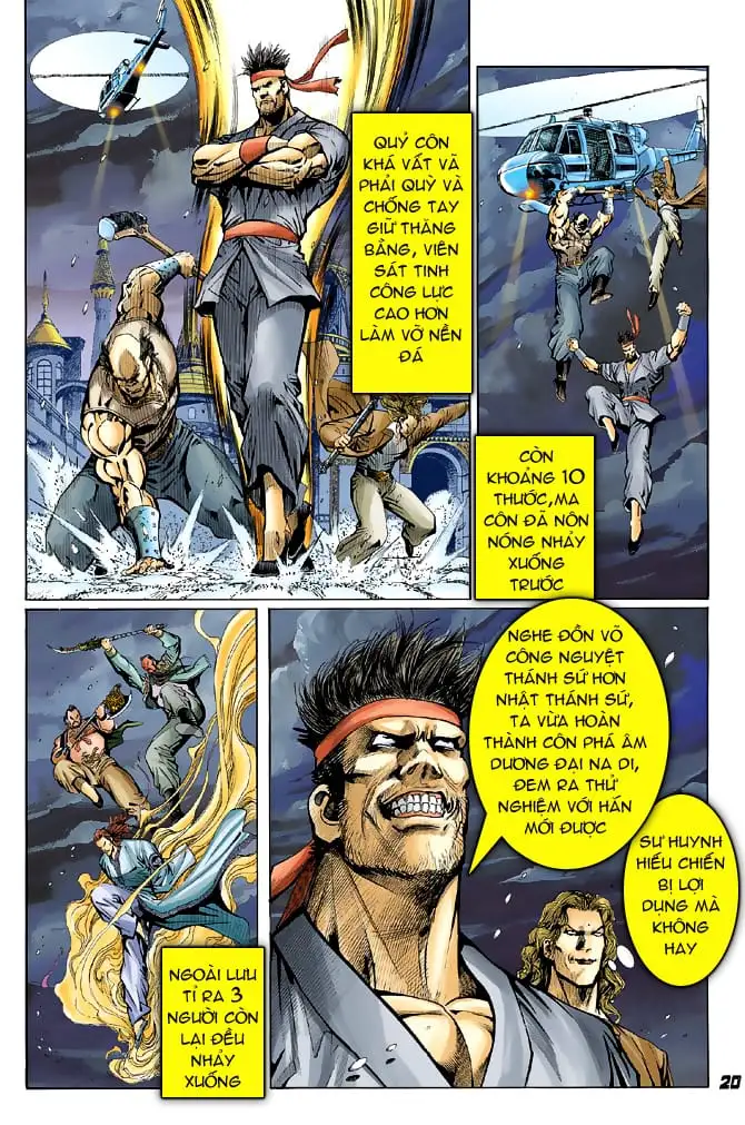 Truyện Tranh Tân Tác Long Hổ Môn trang 4