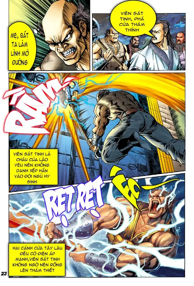 Truyện Tranh Tân Tác Long Hổ Môn trang 4