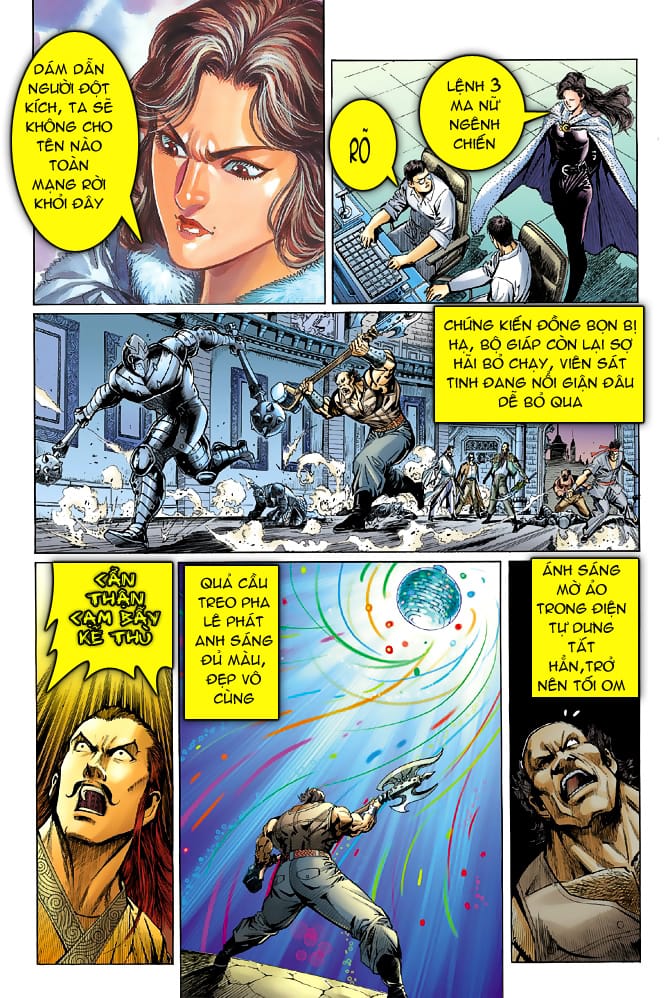 Truyện Tranh Tân Tác Long Hổ Môn trang 4