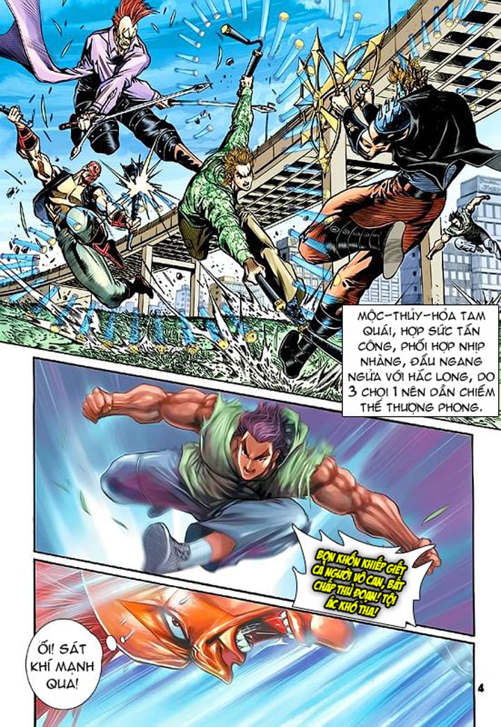 Truyện Tranh Tân Tác Long Hổ Môn trang 4