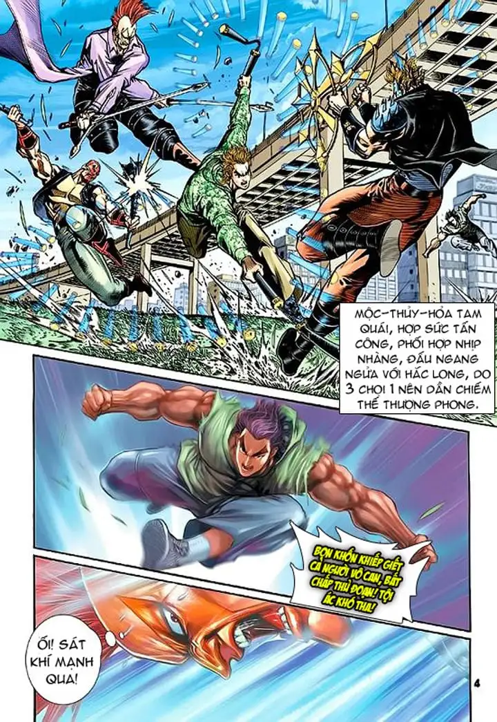 Truyện Tranh Tân Tác Long Hổ Môn trang 4