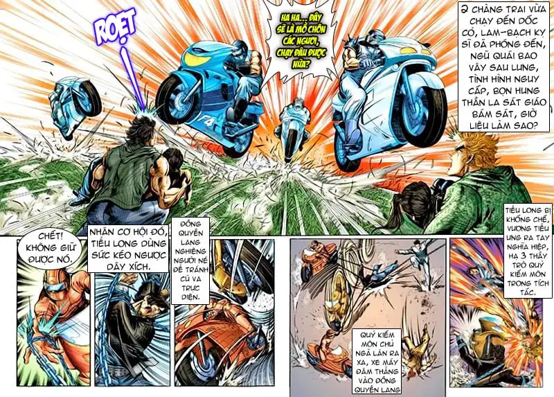 Truyện Tranh Tân Tác Long Hổ Môn trang 4