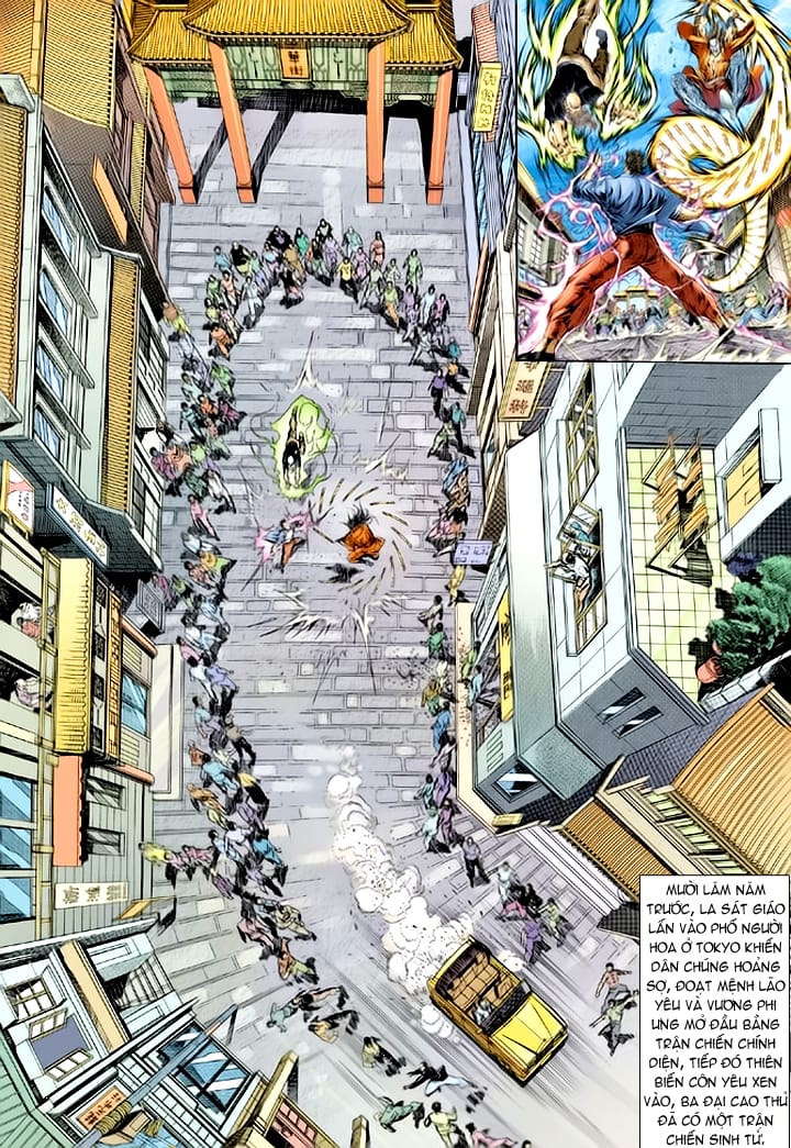 Truyện Tranh Tân Tác Long Hổ Môn trang 4