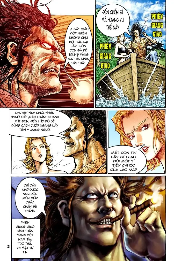 Truyện Tranh Tân Tác Long Hổ Môn trang 4