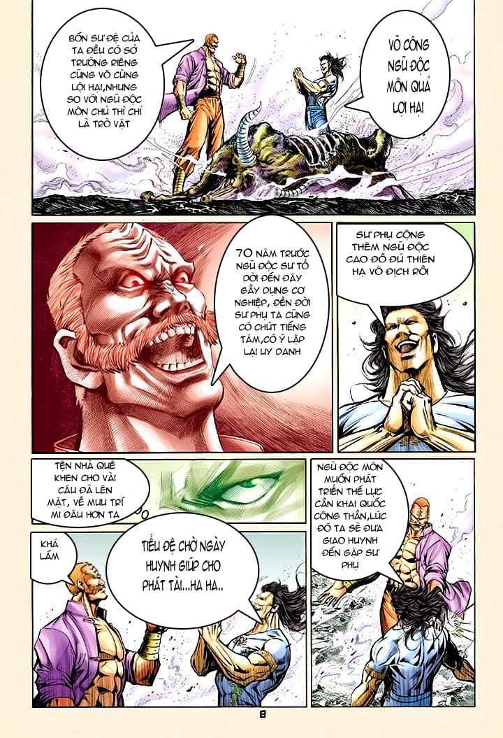 Truyện Tranh Tân Tác Long Hổ Môn trang 4