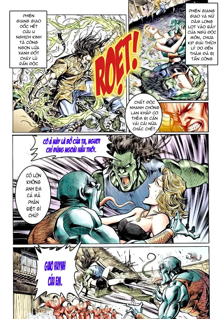 Truyện Tranh Tân Tác Long Hổ Môn trang 4