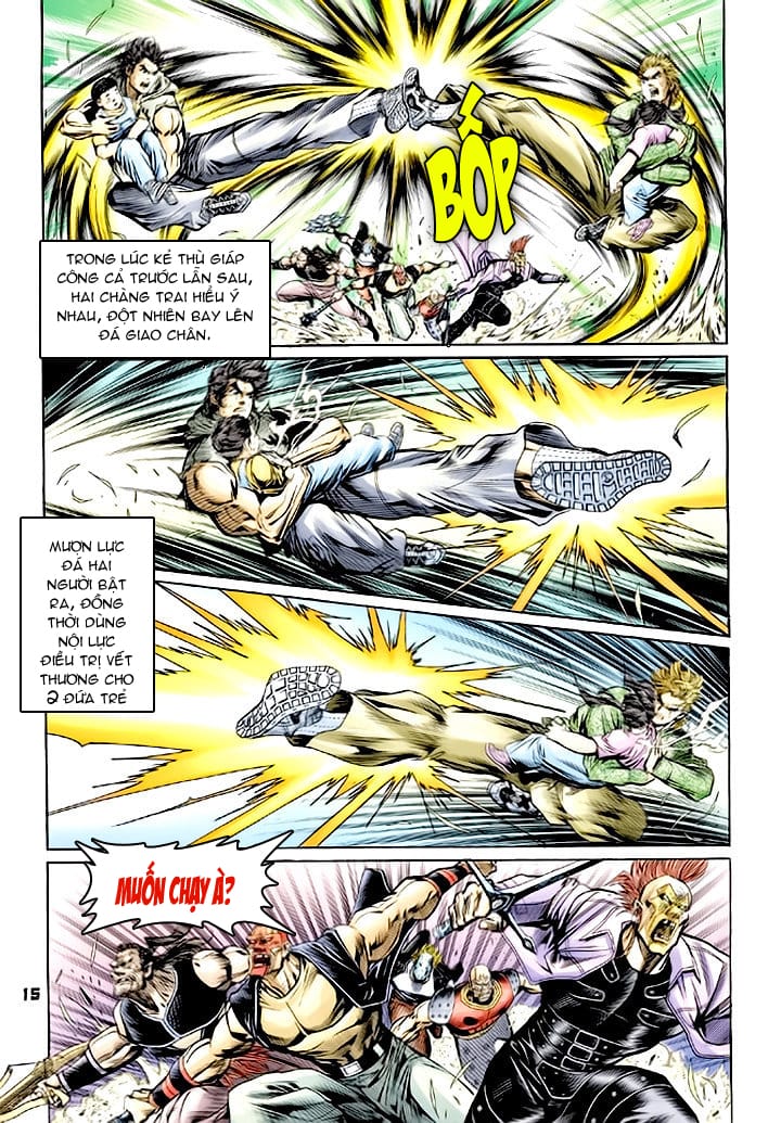 Truyện Tranh Tân Tác Long Hổ Môn trang 4