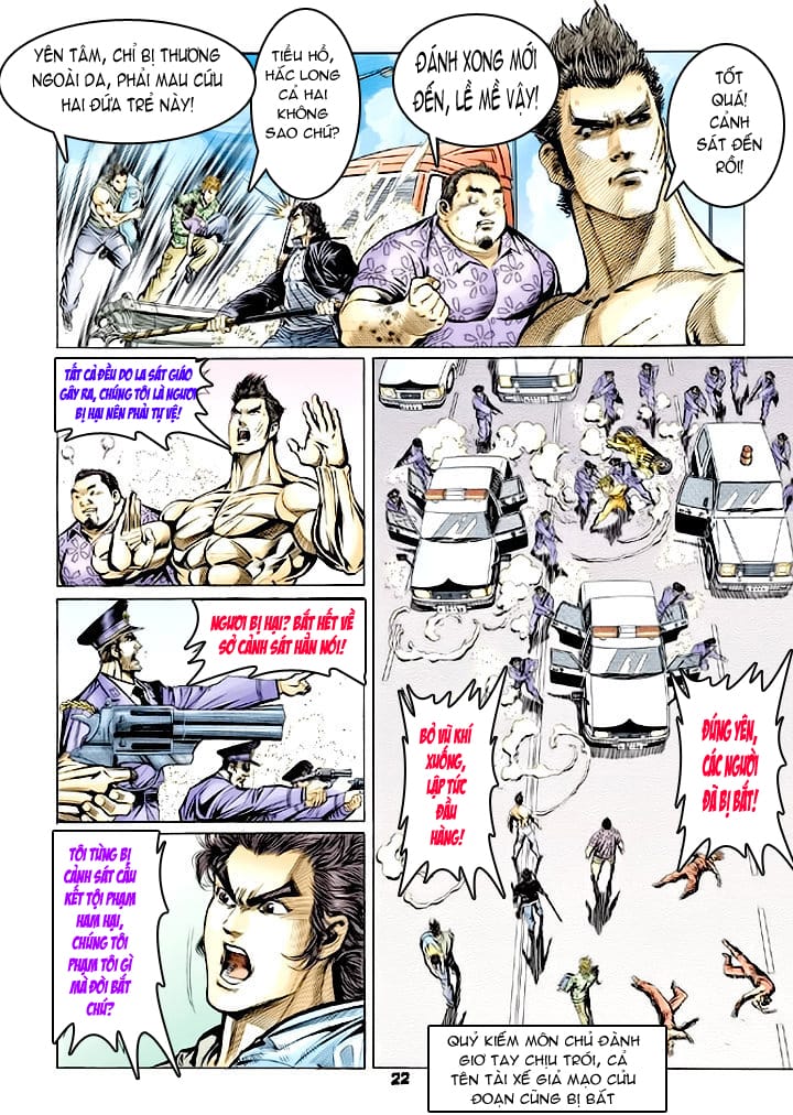 Truyện Tranh Tân Tác Long Hổ Môn trang 4