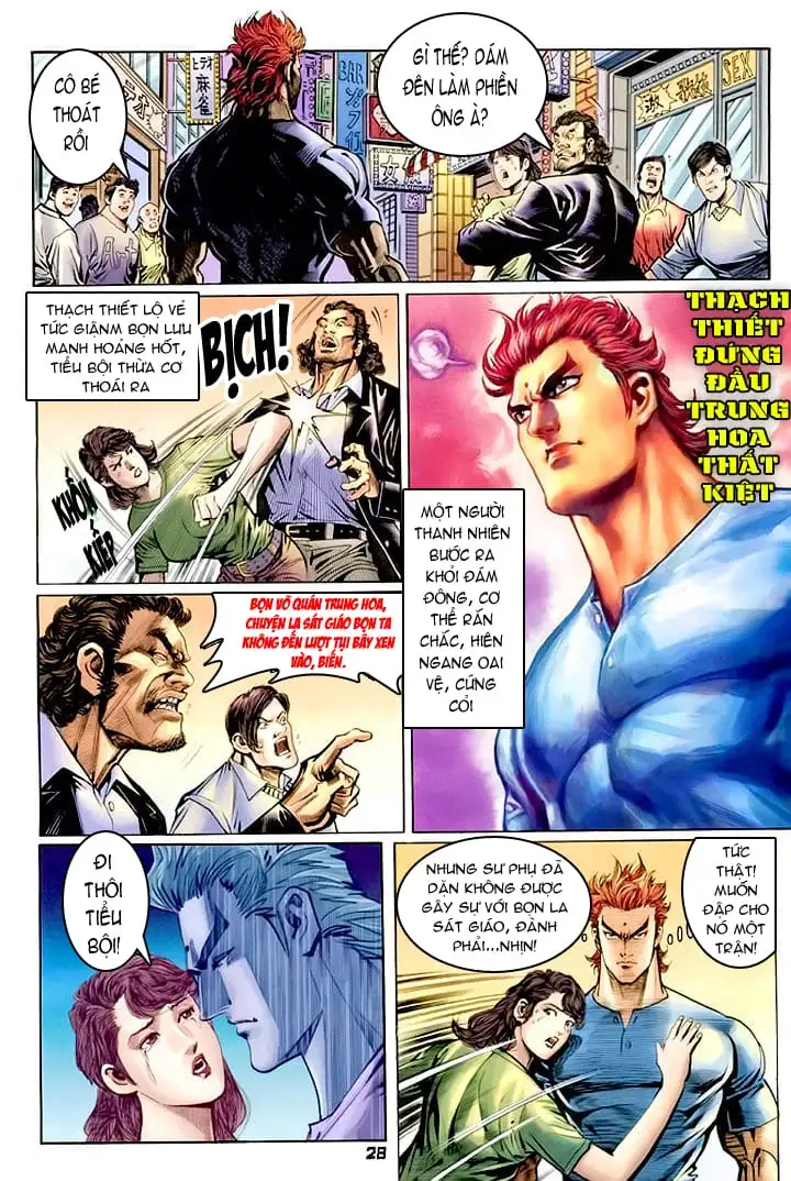 Truyện Tranh Tân Tác Long Hổ Môn trang 4