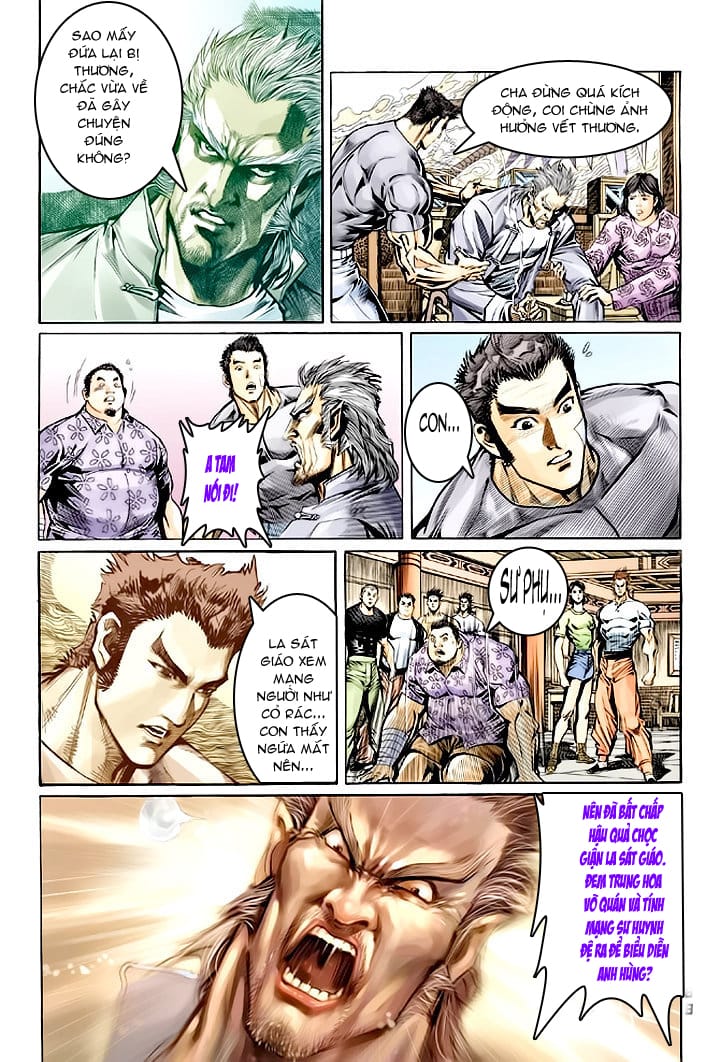 Truyện Tranh Tân Tác Long Hổ Môn trang 4