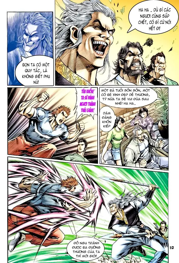 Truyện Tranh Tân Tác Long Hổ Môn trang 4