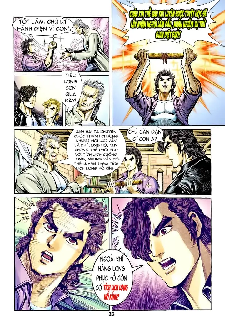 Truyện Tranh Tân Tác Long Hổ Môn trang 4