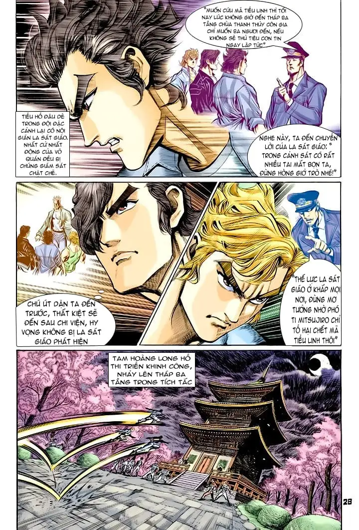 Truyện Tranh Tân Tác Long Hổ Môn trang 4