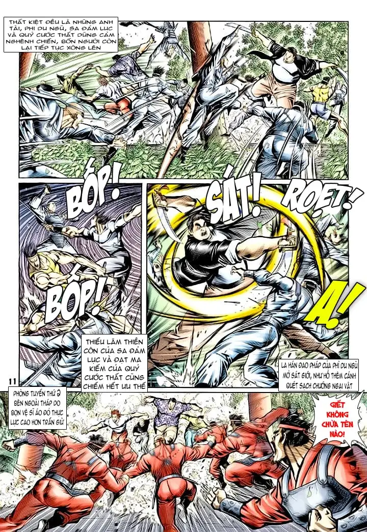 Truyện Tranh Tân Tác Long Hổ Môn trang 4