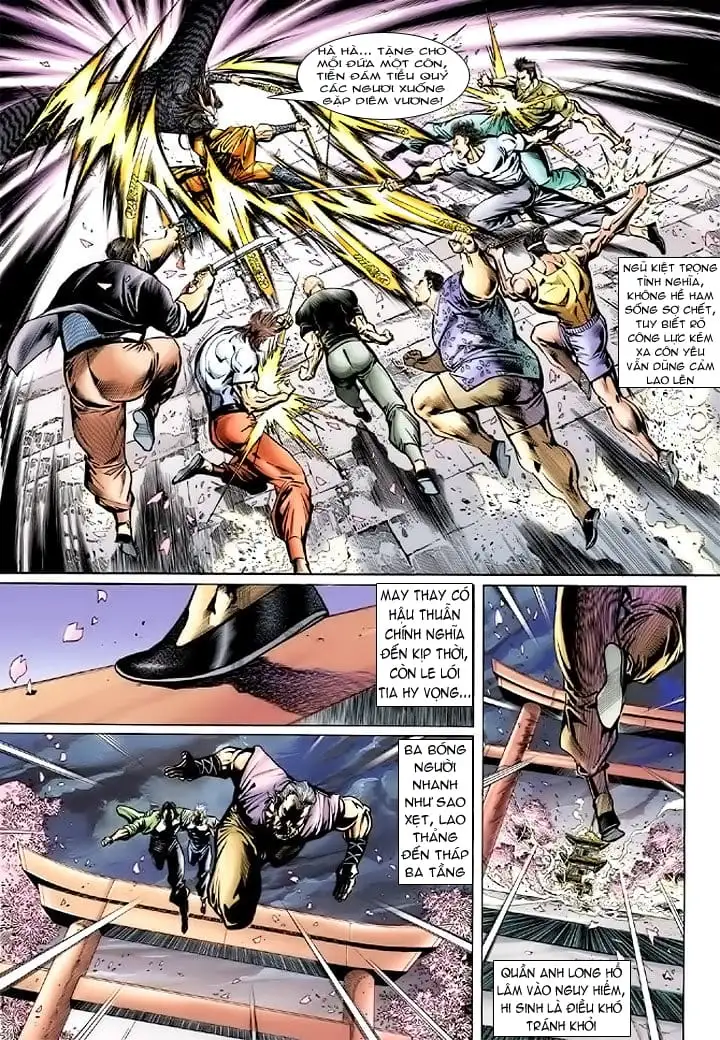Truyện Tranh Tân Tác Long Hổ Môn trang 4