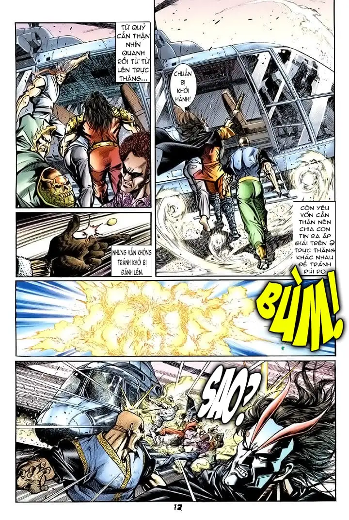 Truyện Tranh Tân Tác Long Hổ Môn trang 4