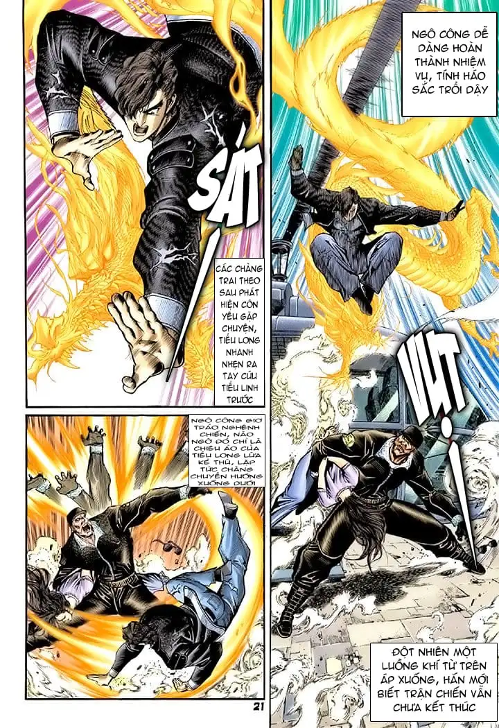 Truyện Tranh Tân Tác Long Hổ Môn trang 4