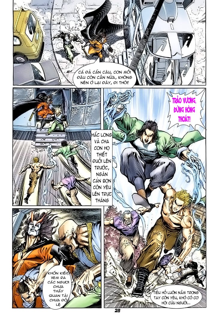 Truyện Tranh Tân Tác Long Hổ Môn trang 4