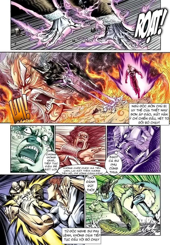 Truyện Tranh Tân Tác Long Hổ Môn trang 4