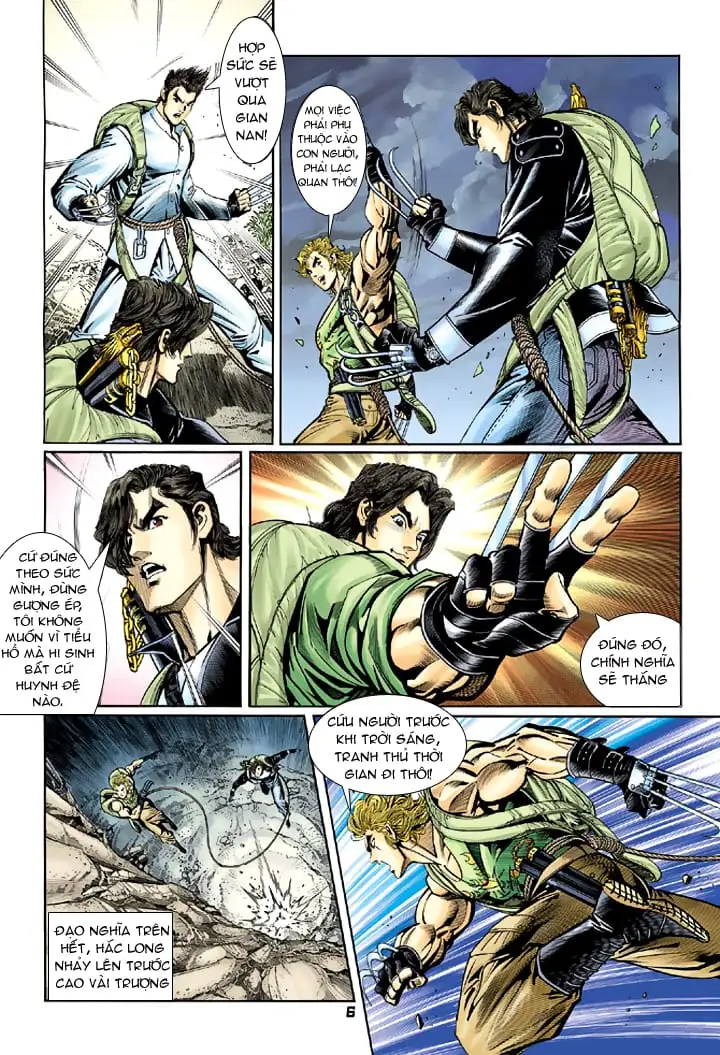 Truyện Tranh Tân Tác Long Hổ Môn trang 4