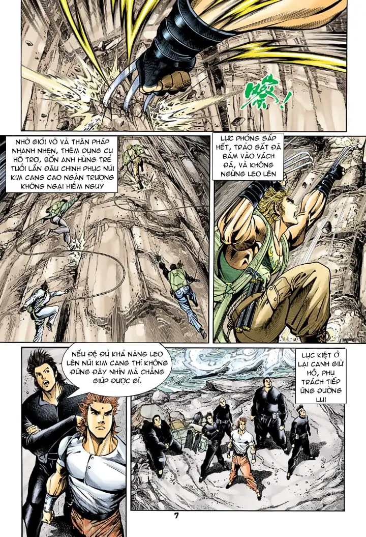 Truyện Tranh Tân Tác Long Hổ Môn trang 4