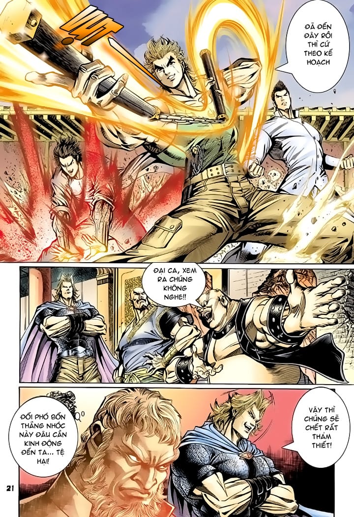 Truyện Tranh Tân Tác Long Hổ Môn trang 4