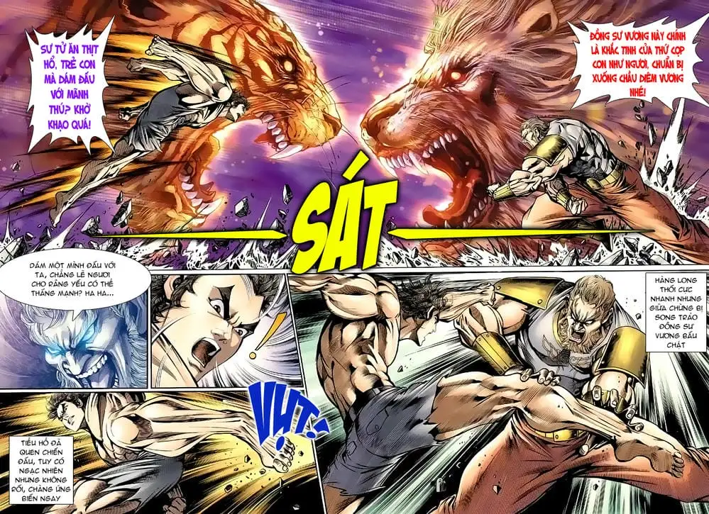Truyện Tranh Tân Tác Long Hổ Môn trang 4