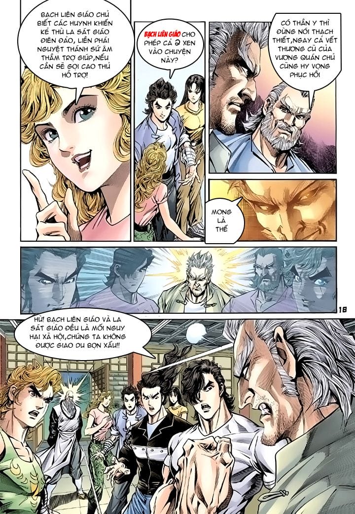 Truyện Tranh Tân Tác Long Hổ Môn trang 4