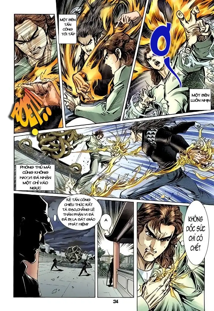 Truyện Tranh Tân Tác Long Hổ Môn trang 4