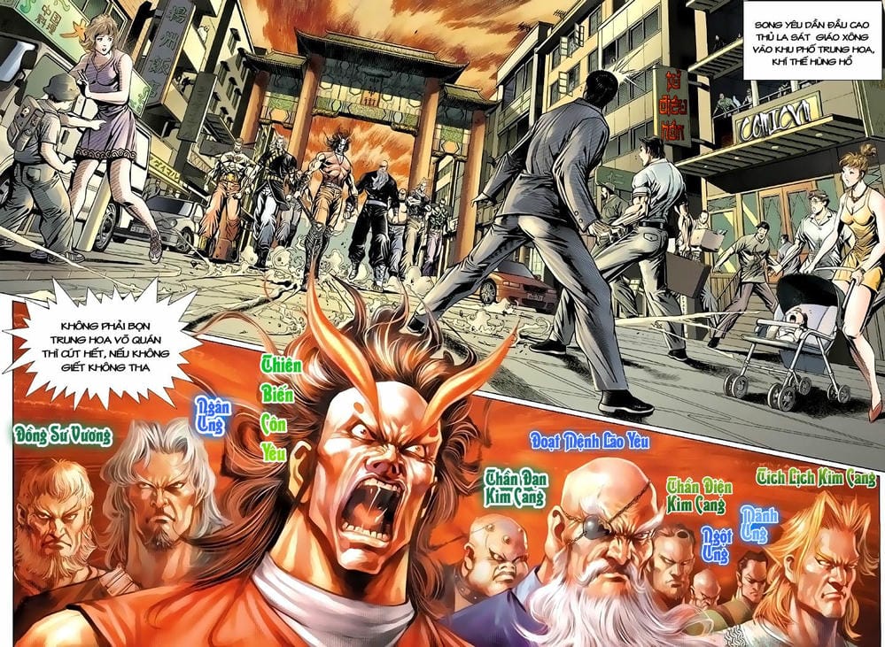 Truyện Tranh Tân Tác Long Hổ Môn trang 4