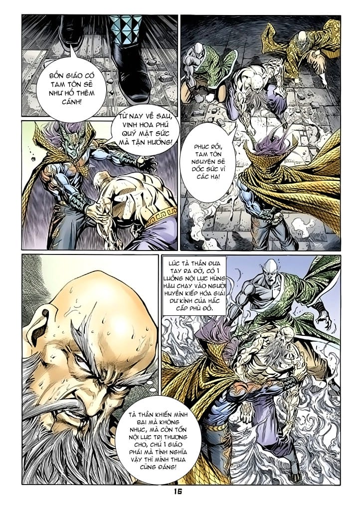 Truyện Tranh Tân Tác Long Hổ Môn trang 4