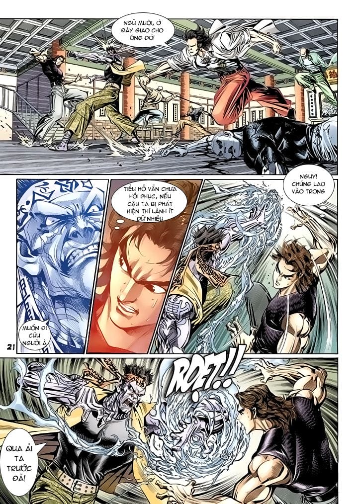 Truyện Tranh Tân Tác Long Hổ Môn trang 4