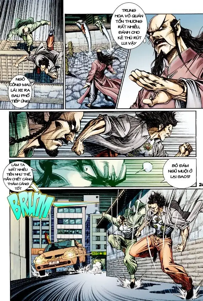 Truyện Tranh Tân Tác Long Hổ Môn trang 4