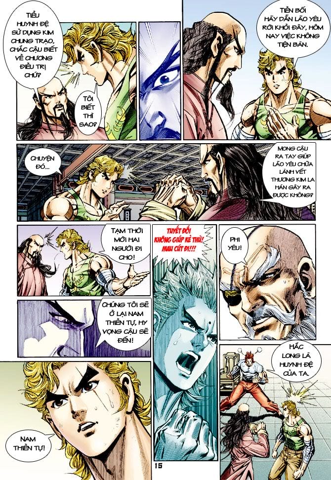 Truyện Tranh Tân Tác Long Hổ Môn trang 4