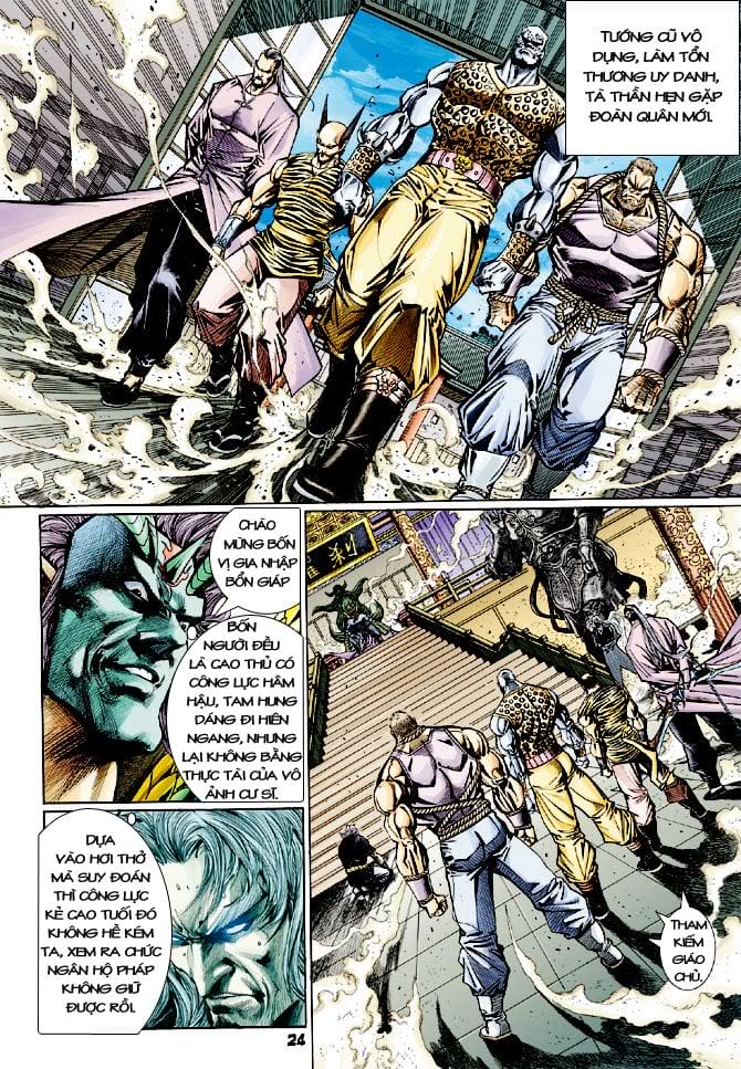 Truyện Tranh Tân Tác Long Hổ Môn trang 4