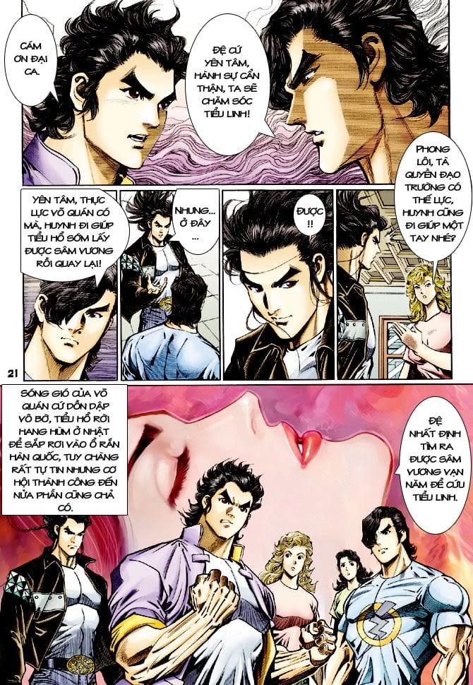 Truyện Tranh Tân Tác Long Hổ Môn trang 4