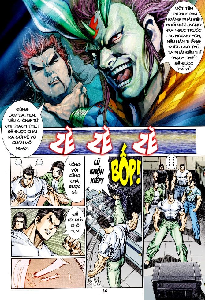 Truyện Tranh Tân Tác Long Hổ Môn trang 4