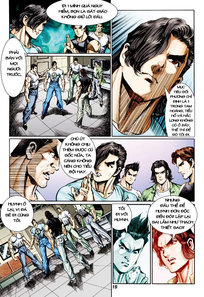 Truyện Tranh Tân Tác Long Hổ Môn trang 4