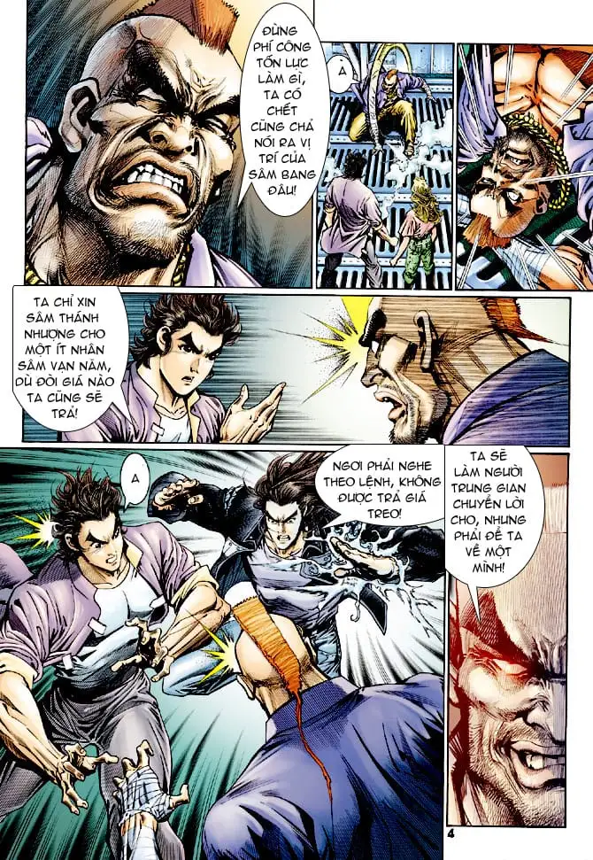 Truyện Tranh Tân Tác Long Hổ Môn trang 4
