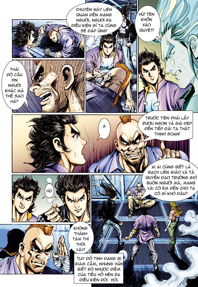 Truyện Tranh Tân Tác Long Hổ Môn trang 4