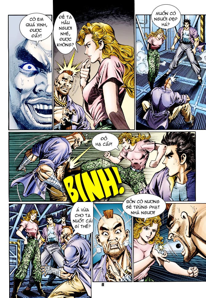 Truyện Tranh Tân Tác Long Hổ Môn trang 4