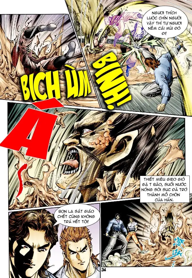 Truyện Tranh Tân Tác Long Hổ Môn trang 4