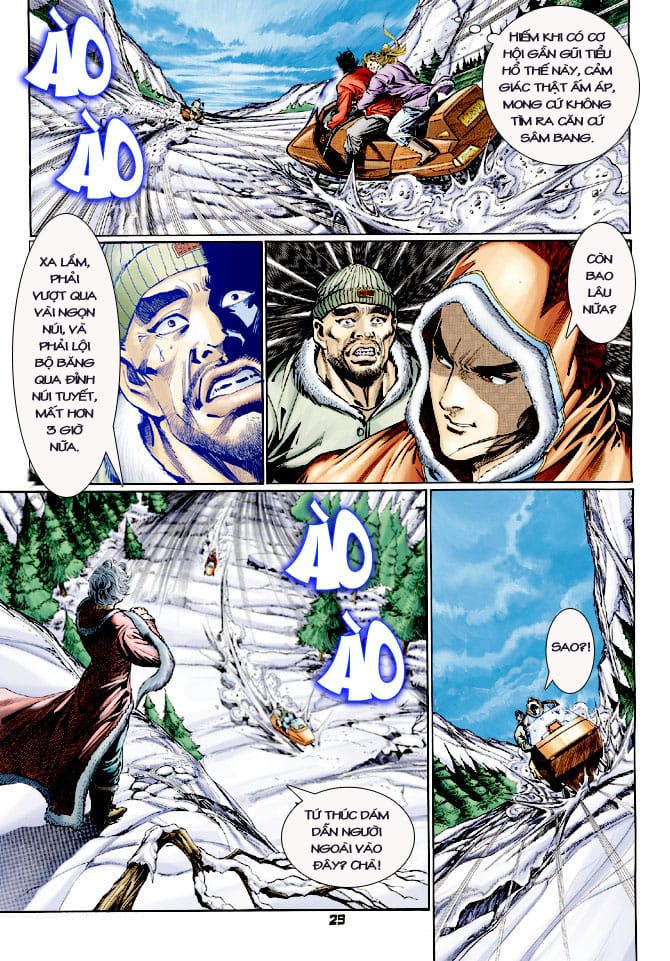 Truyện Tranh Tân Tác Long Hổ Môn trang 4