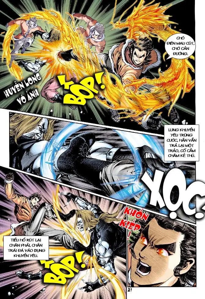 Truyện Tranh Tân Tác Long Hổ Môn trang 4